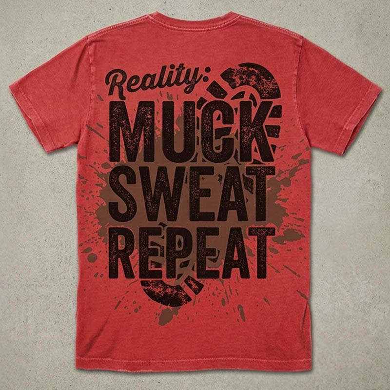 Muck and Sweat funny horse tee shirt